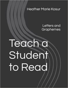 Teach a Student to Read: Letters and Graphemes